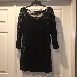 Black Lace Dress